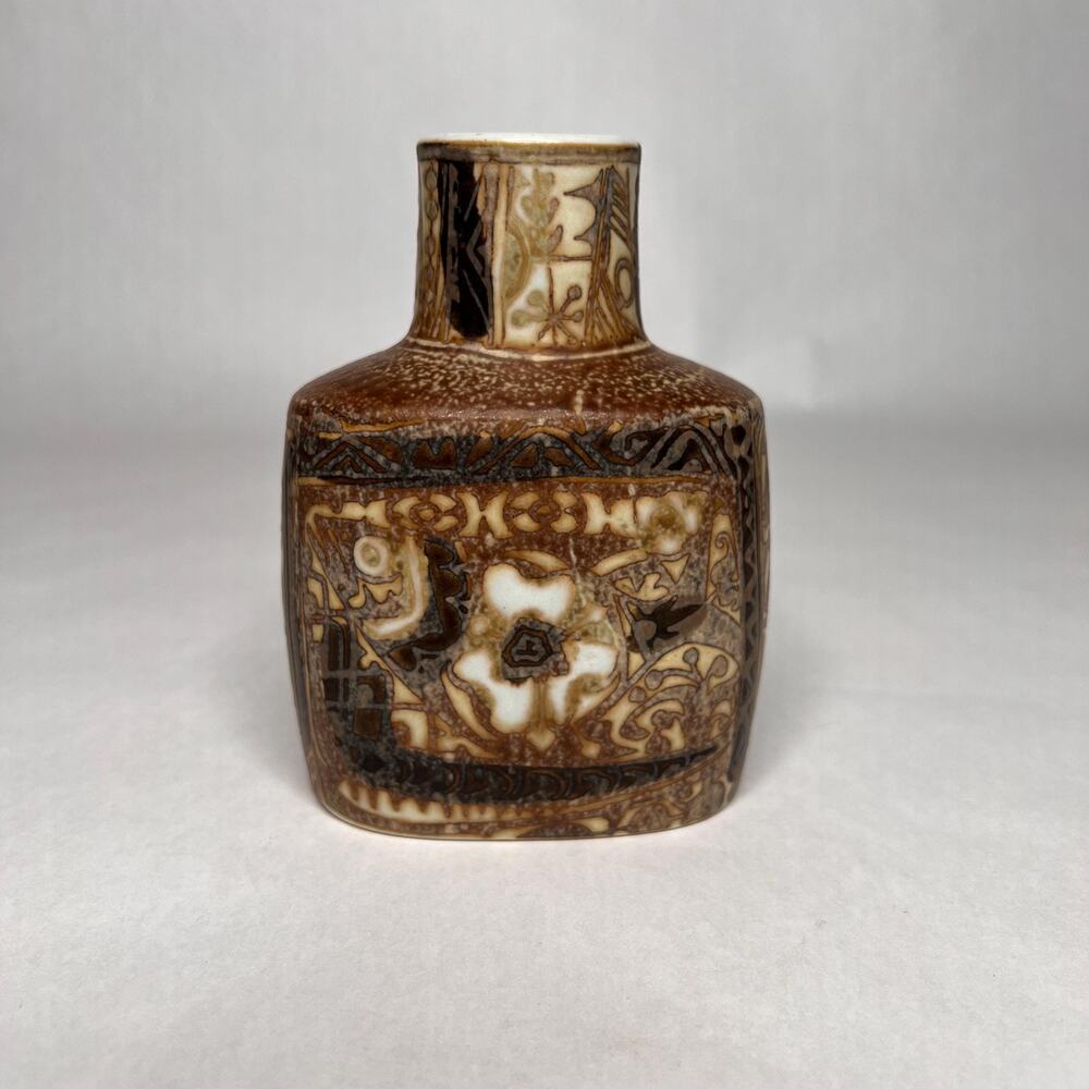 Copied - Nils Thorsson Baca Faience Vase-Royal Copenhagen Denmark – MCM Ceramic